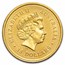 2007 Australia 1/10 oz Gold Lunar Pig BU (Abrasions)