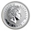 2007 Australia 1/2 oz Silver Pig BU (Series I, Colorized)