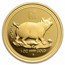 2007 Australia 1 oz Gold Lunar Pig Proof Coin (SI)