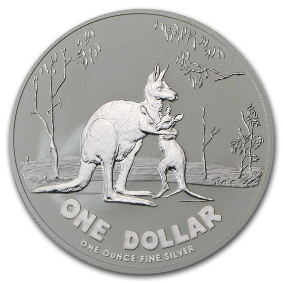 2007 Australia 1 oz Silver Kangaroo 2007 Australia 1 oz Silver Kangaroo