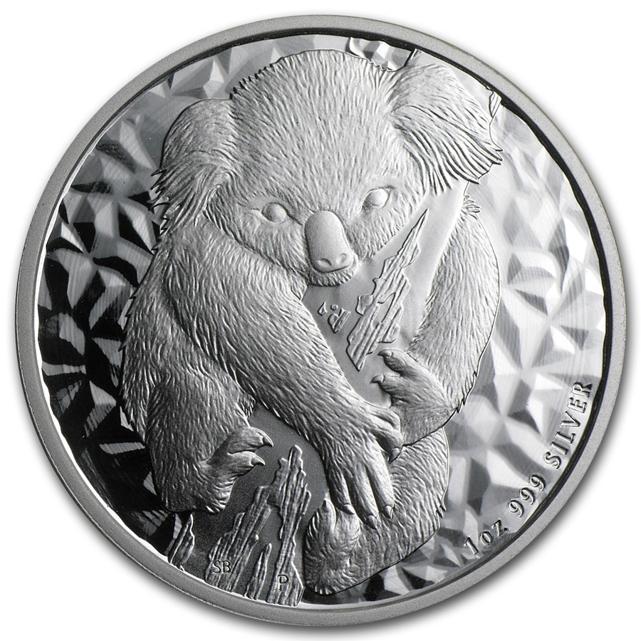 2007 Australia 1 oz Silver Koala BU