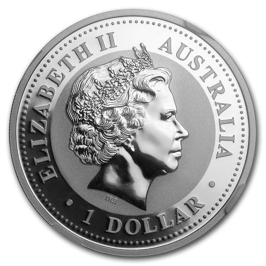 Buy 2007 Australia 1 oz Silver Pig MS-70 NGC (Colorized) | APMEX