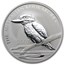 2007 Australia 2 oz Silver Kookaburra BU