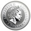 2007 Australia 2 oz Silver Kookaburra BU