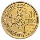 2007 Belgium Proof Gold 50 Euros 50th Anniversary Treaty of Rome