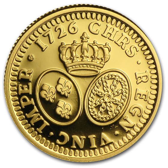 2007 Canada 1/20 oz Proof Gold $1 Louis d'or aux Lunettes