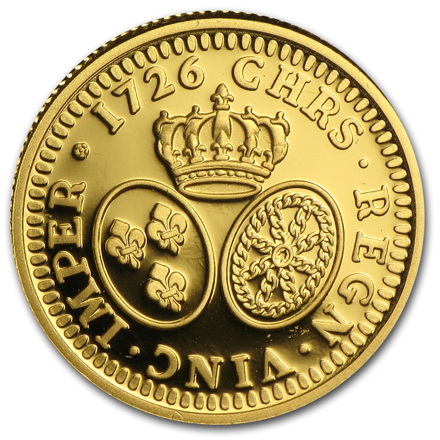 2007 Canada 1/20 oz Proof Gold $1 Louis d'or aux Lunettes