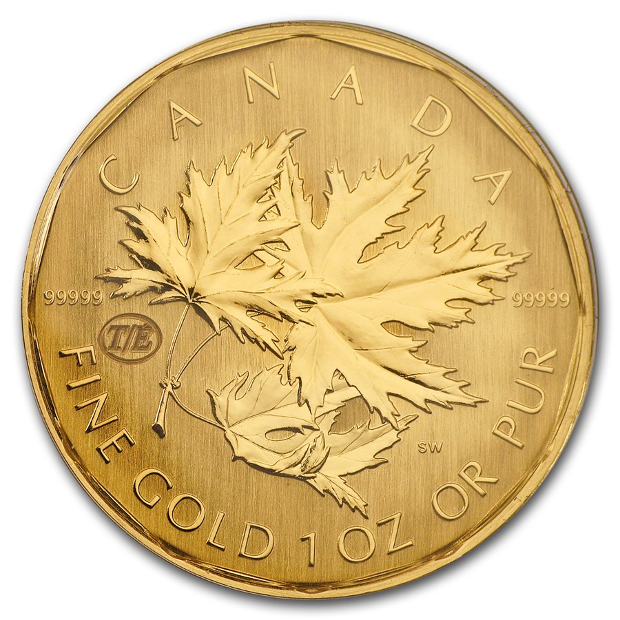 Buy 2007 Canadian 1 oz Gold Maple.99999 BU Test Coin APMEX