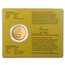 2007 Canada 1 oz Gold Maple Leaf .99999 BU (w/Assay Card)
