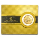 2007 Canada 1 oz Gold Maple Leaf .99999 BU (w/Damaged Assay Card)