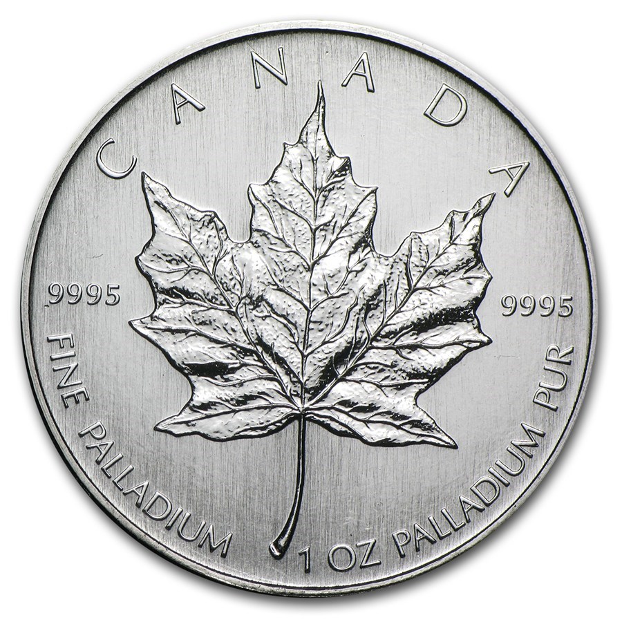 2007 Canada 1 oz Palladium Maple Leaf BU