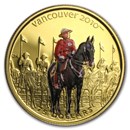 2007 Canada Gold $75 Olympics RC Mounted Police