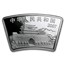 2007 China 1 oz Silver Fan Year of the Pig (w/Box & COA)