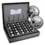 2007 China 25-Coin Silver 25th Anniv Panda Proof Set