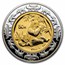 2007 China 4-Coin Bimetallic Panda/Pig Lunar Prestige Proof Set