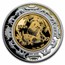 2007 China 4-Coin Bimetallic Panda/Pig Lunar Prestige Proof Set