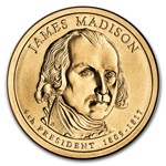 2007-D James Madison Presidential Dollar BU