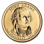 2007-D John Adams 25-Coin Presidential Dollar Roll