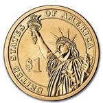 2007-D John Adams 25-Coin Presidential Dollar Roll