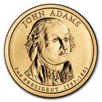 2007-D John Adams Presidential Dollar BU