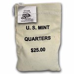 2007-D Utah State Quarter $25 Sealed Mint Bag BU