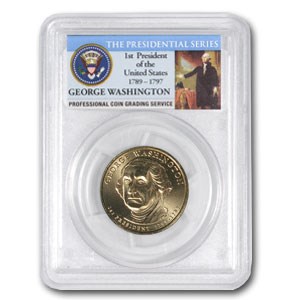 2007-D Washington Presidential Dollar MS-65 PCGS (Slab Error) 2007-D Washington Presidential Dollar MS-65 PCGS (Slab Error)