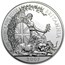 2007 Great Britain 1 oz Silver Britannia BU