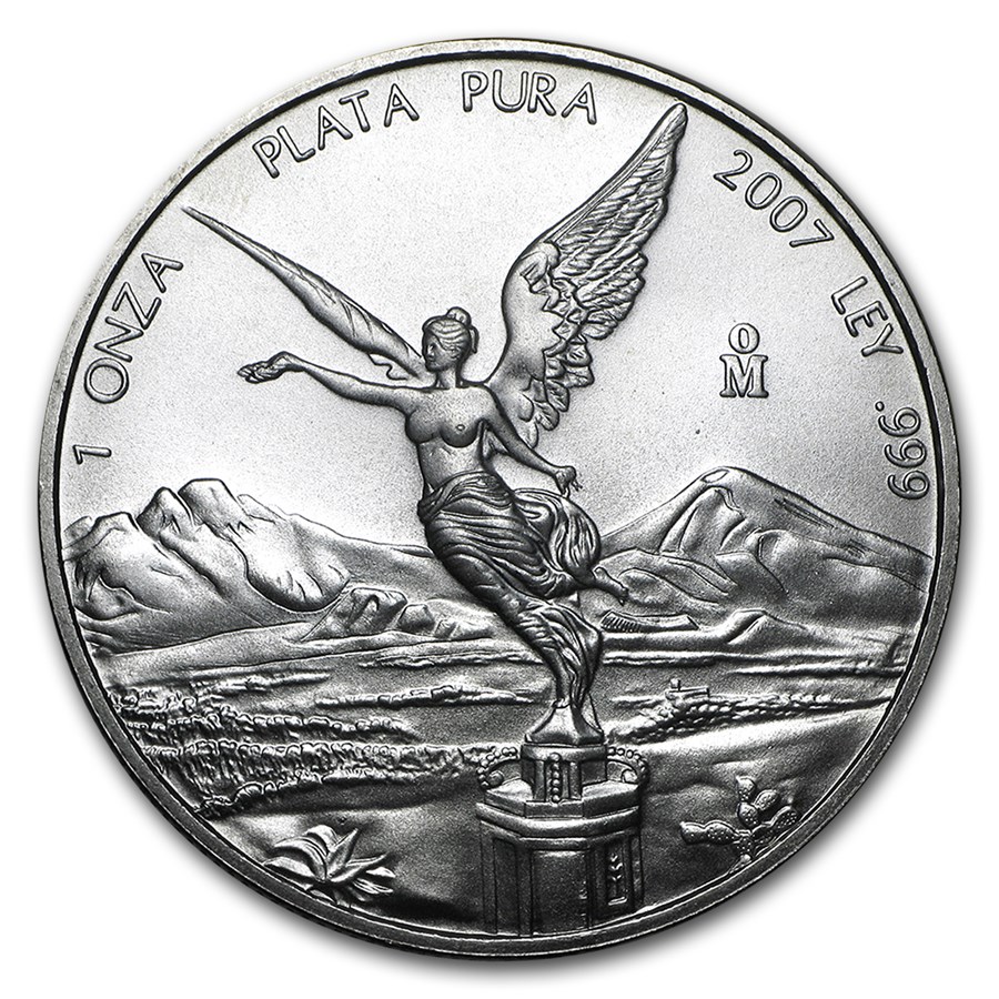 2007 Mexico 1 oz Silver Libertad BU