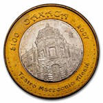 2007 Mexico Bimetallic 100 Pesos Oaxaca BU (2nd Edition)