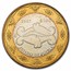 2007 Mexico Bimetallic 100 Pesos Puebla BU (2nd Edition)