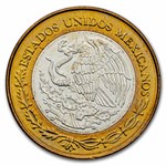 2007 Mexico Bimetallic 100 Pesos Tamaulipas BU (2nd Edition)