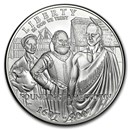 2007-P Jamestown 400th Anniv $1 Silver Commem BU (w/Box & COA)