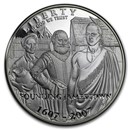 2007-P Jamestown 400th Anniv $1 Silver Commem Proof (w/Box & COA)
