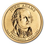 2007-P John Adams Presidential Dollar BU