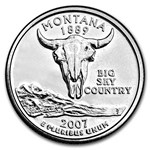 2007-P Montana Statehood Quarter 40-Coin Roll (Mint Wrapped)