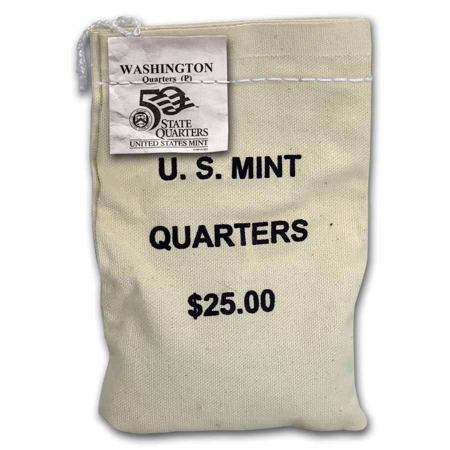 2007-P Washington State Quarter Sealed Mint Bag BU