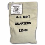 2007-P Wyoming State Quarter $25 Sealed Mint Bag BU