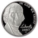 2007-S Jefferson Nickel Gem Proof
