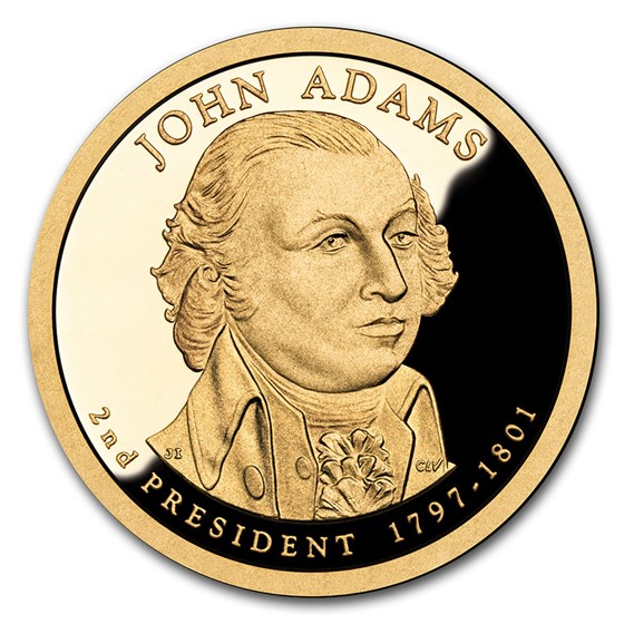 2007-S John Adams Presidential Dollar Proof 2007-S John Adams Presidential Dollar Proof