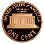2007-S Lincoln Cent 50-Coin Roll Proof