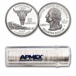 2007-S Montana State Quarter Gem Proof 40-Coin Roll (Silver)
