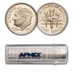 2007-S Roosevelt Dime 50-Coin Roll Proof (Clad)