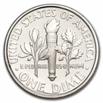 2007-S Roosevelt Dime 50-Coin Roll Proof (Silver)