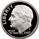 2007-S Roosevelt Dime Gem Proof