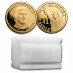 2007-S Thomas Jefferson 20-Coin Presidential Dollar Roll PR