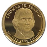 2007-S Thomas Jefferson Third President PF-69 Ultra Cameo NGC