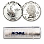 2007-S Wyoming State Quarter Gem Proof 40-Coin Roll (Silver)