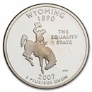 2007-S Wyoming State Quarter Gem Proof (Silver)