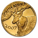2007 South Africa 1/2 oz Gold Natura Eland