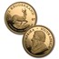2007 South Africa 5-Pc Gold Krugerrand 40th Anniv Proof Set